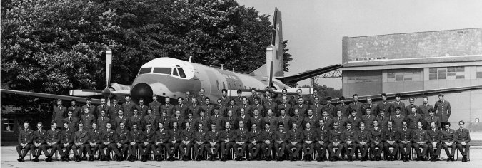 46 Squadron at disbandment in 1975
